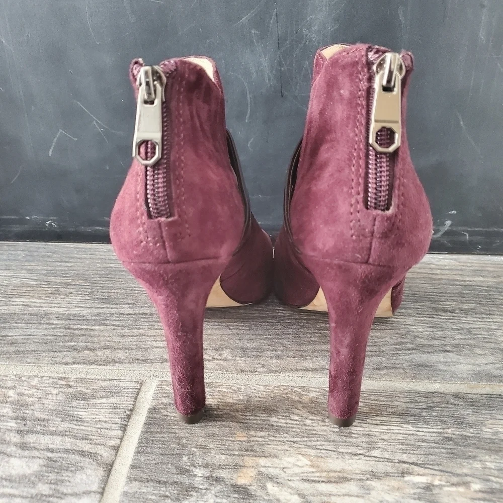 NEW Louise Et Cie Lander Burgundy Ankle Boot